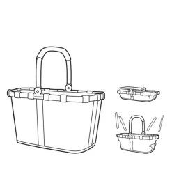 Sale Reisenthel Shopping Carrybag frame leo macchiato