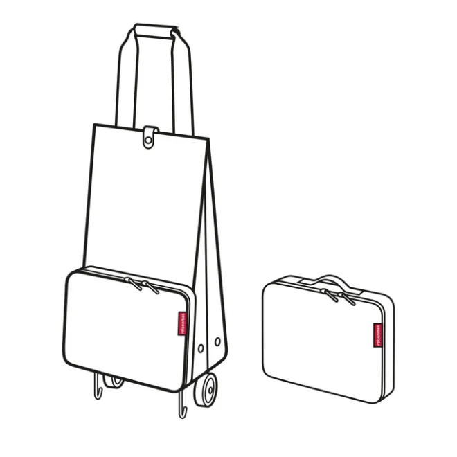 Clearance Reisenthel Shopping Foldable Trolley black