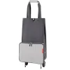 Discount Reisenthel Shopping Foldable Trolley herringbone grey