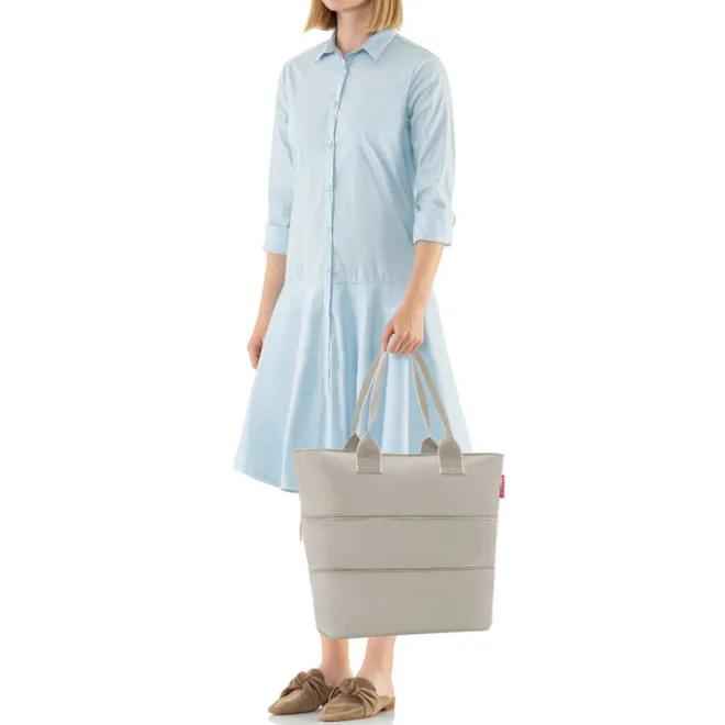 Online Reisenthel Shopping Shopper e1 herringbone sand