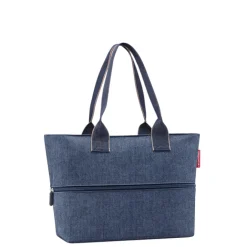 Sale Reisenthel Shopping Shopper e1 herringbone dark blue