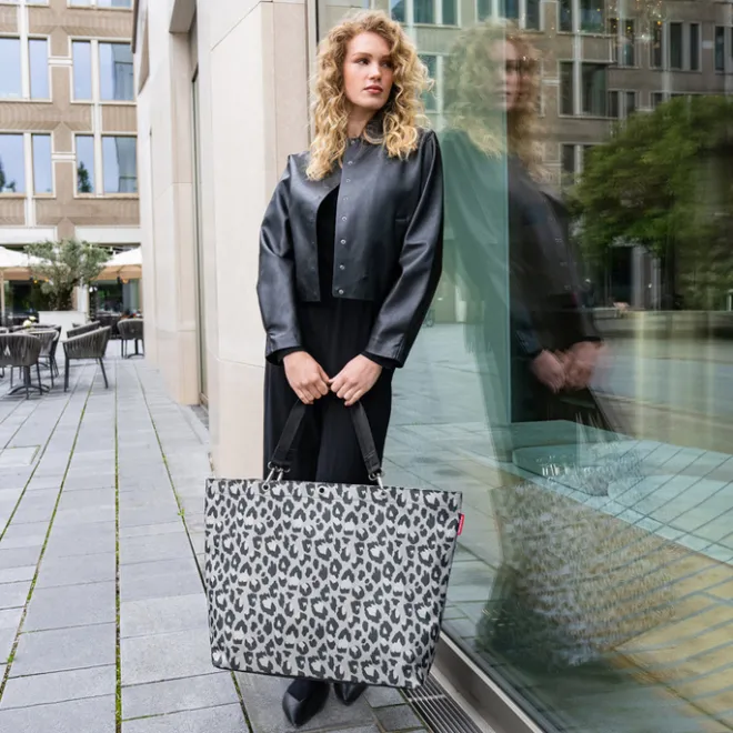 Discount Reisenthel Shopping Shopper XL leo nero