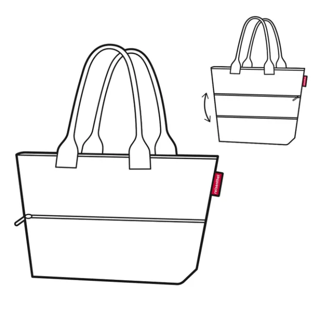 Discount Reisenthel Shopping Shopper e1 leo macchiato