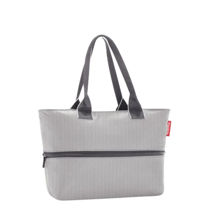 Discount Reisenthel Shopping Shopper e1 herringbone grey