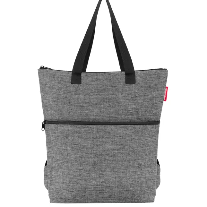 Online Reisenthel Shopping Thermo Cooler Backpack twist silver
