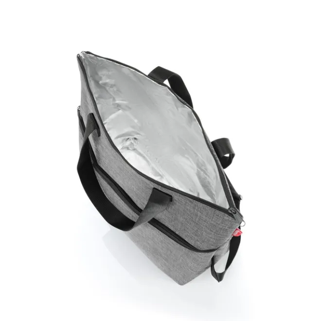 Online Reisenthel Shopping Thermo Cooler Backpack twist silver