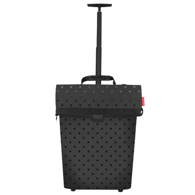 Reisenthel Shopping Trolley M Frame glossy dots black