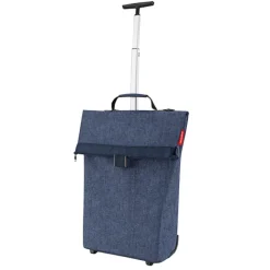 New Reisenthel Shopping Trolley M herringbone dark blue