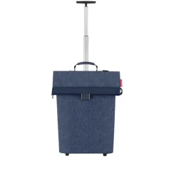 New Reisenthel Shopping Trolley M herringbone dark blue