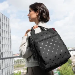 Online Reisenthel Travelling Allrounder R glossy dots black
