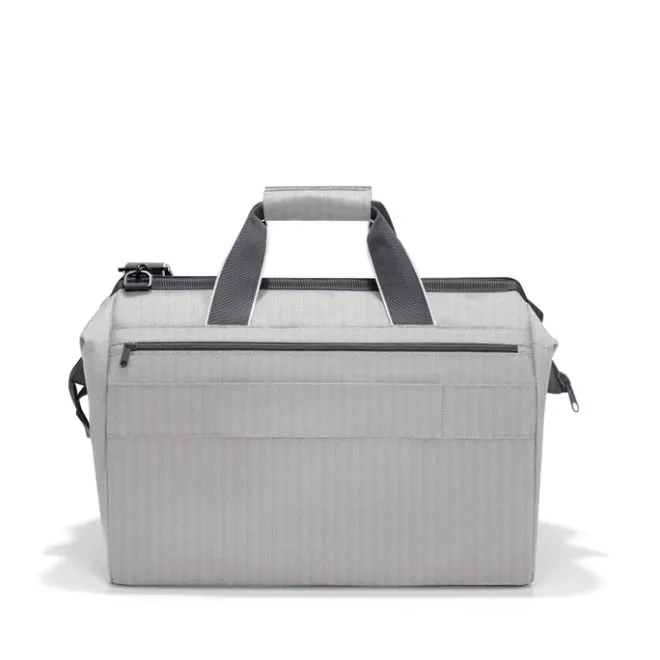 Discount Reisenthel Travelling Allrounder L Pocket herringbone grey