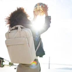 Online Reisenthel Travelling Allday Backpack M herringbone sand