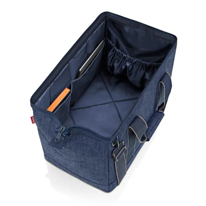 Outlet Reisenthel Travelling Allrounder L herringbone dark blue