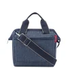 New Reisenthel Travelling Allrounder Cross herringbone dark blue