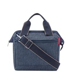New Reisenthel Travelling Allrounder Cross herringbone dark blue