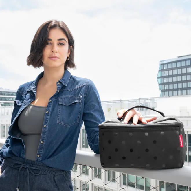 Outlet Reisenthel Travelling Beautycase glossy dots black