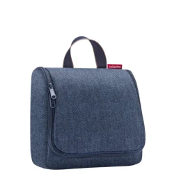 Sale Reisenthel Travelling Toiletbag herringbone dark blue