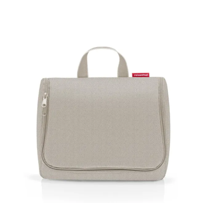 Clearance Reisenthel Travelling Toiletbag XL herringbone sand