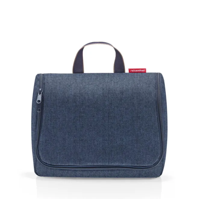 Sale Reisenthel Travelling Toiletbag XL herringbone dark blue