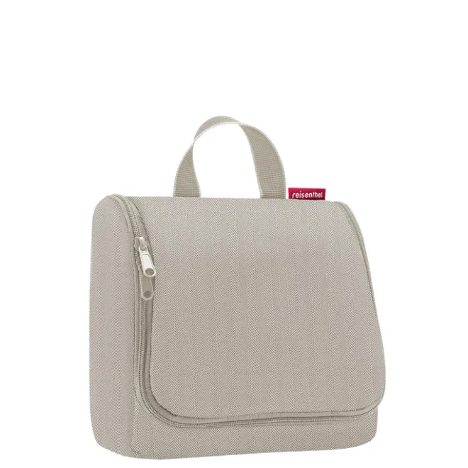 Hot Reisenthel Travelling Toiletbag herringbone sand