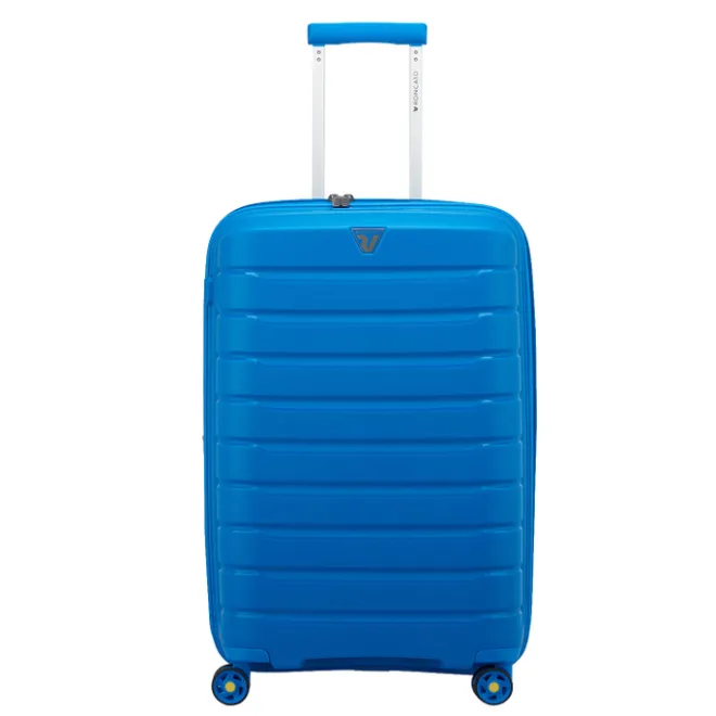 New Roncato B-Flying Expandable Trolley 68 cobalt blue