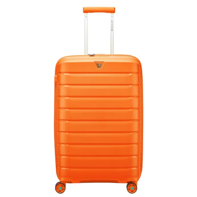 Discount Roncato B-Flying Expandable Trolley 68 spot apricot orange