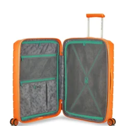 Discount Roncato B-Flying Expandable Trolley 68 spot apricot orange