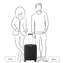 Clearance Roncato B-Flying Expandable Trolley 55 flyingorchid
