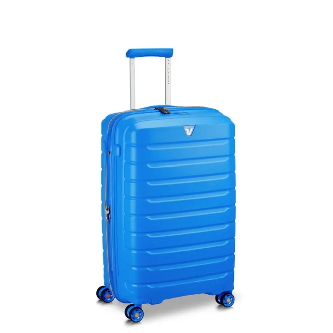 Hot Roncato B-Flying Expandable Trolley 68 spot sky blue