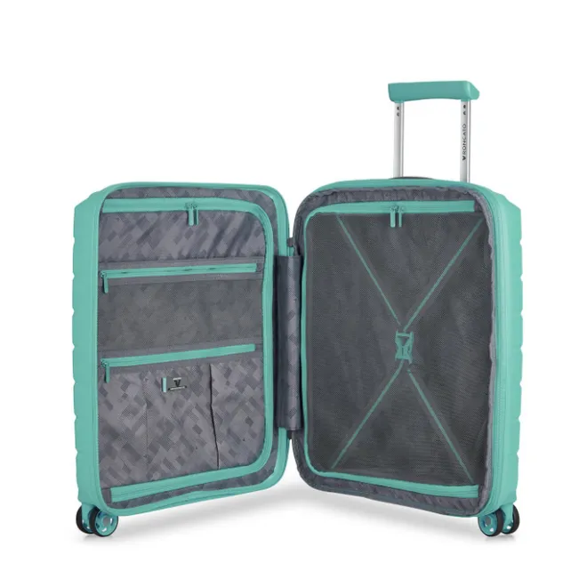 Clearance Roncato B-Flying Expandable Trolley 55 salvia