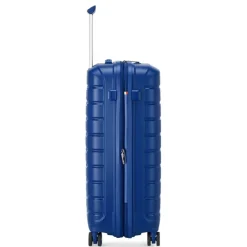 Clearance Roncato B-Flying Expandable Trolley 68 blu notte