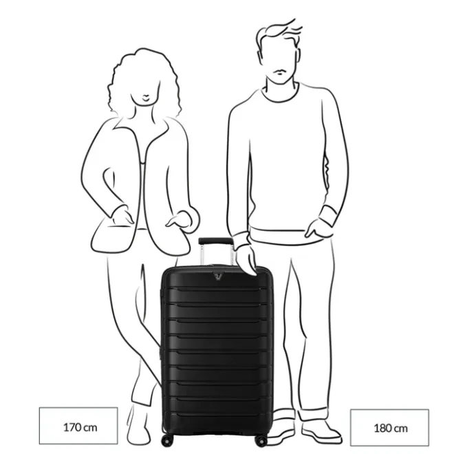Outlet Roncato B-Flying Expandable Trolley 78 salvia