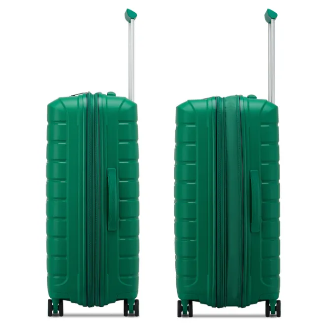 Hot Roncato B-Flying Expandable Trolley 68 brilliant green