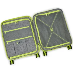 Discount Roncato B-Flying Expandable Trolley 55 spot cyber lime