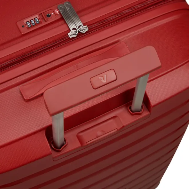 Clearance Roncato B-Flying Expandable Trolley 55 rosso