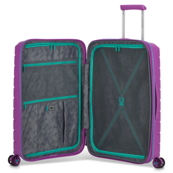 Clearance Roncato B-Flying Expandable Trolley 68 flyingorchid