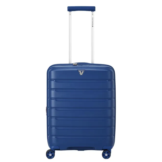 Discount Roncato B-Flying Expandable Trolley 55 blu notte