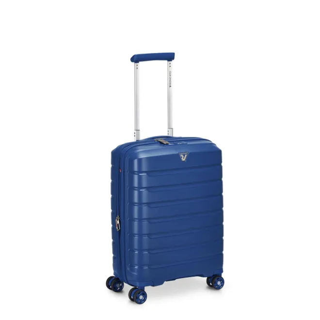 Discount Roncato B-Flying Expandable Trolley 55 blu notte