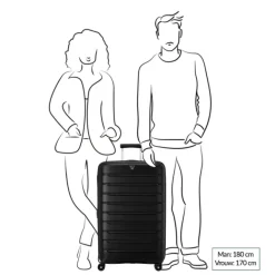Best Roncato B-Flying Expandable Trolley 78 nero