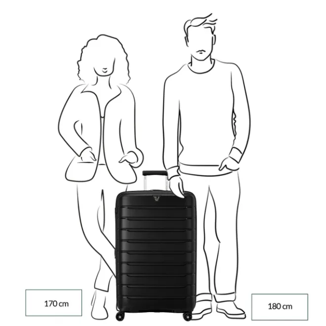 Hot Roncato B-Flying Expandable Trolley 78 flyingorchid