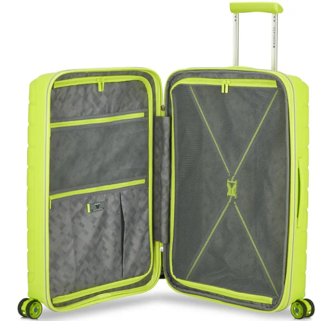 Online Roncato B-Flying Expandable Trolley 68 spot cyber lime