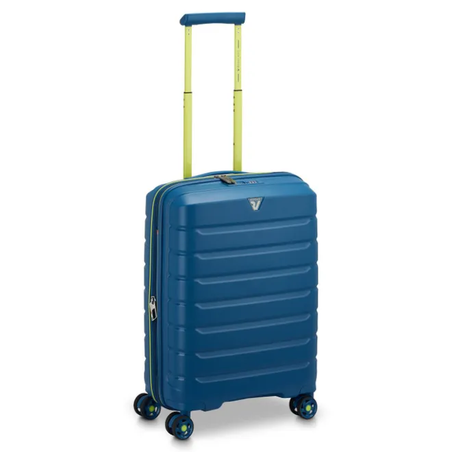 Online Roncato B-Flying Move Expandable Cabin Trolley 55 blu laguna