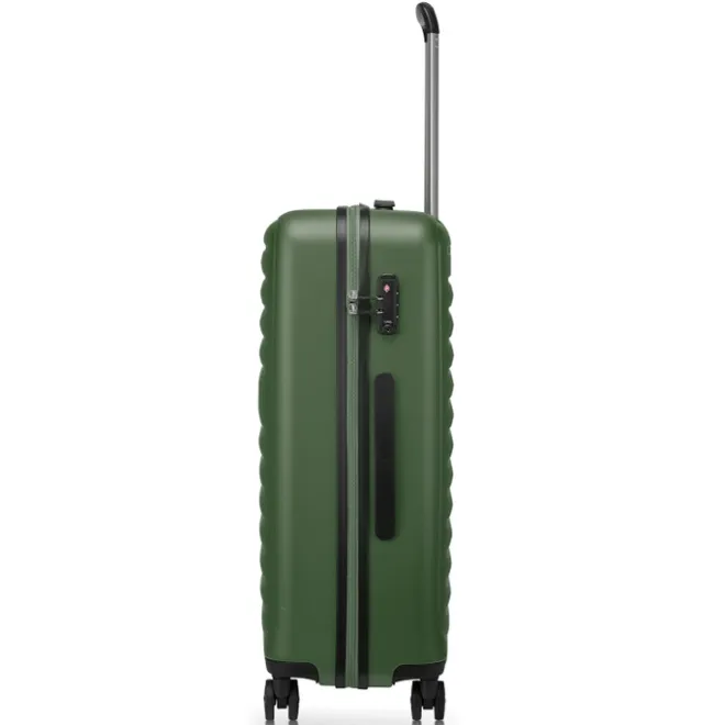 New Roncato Ibiza Medium Trolley 65 verde militare