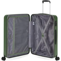New Roncato Ibiza Medium Trolley 65 verde militare