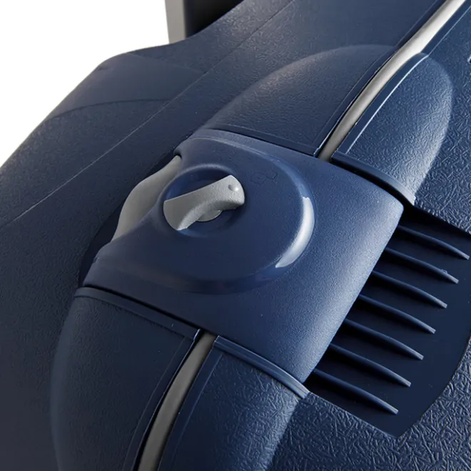 Clearance Roncato Light 4 Wiel Trolley 68 navy blue