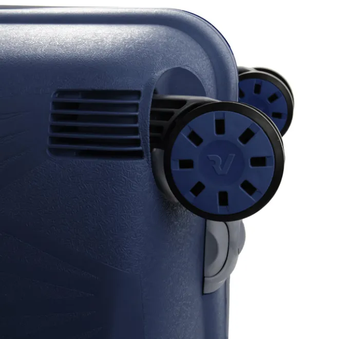 Clearance Roncato Light 4 Wiel Trolley 68 navy blue