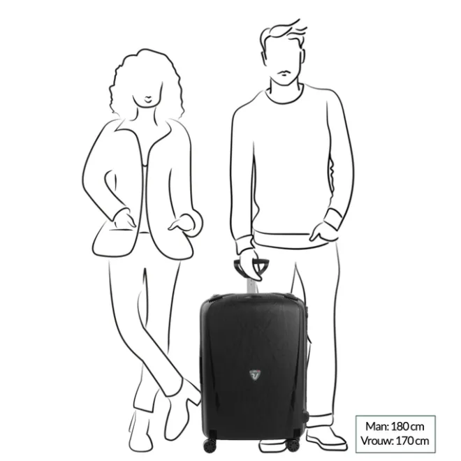 Discount Roncato Light 4 Wiel Trolley 68 avio