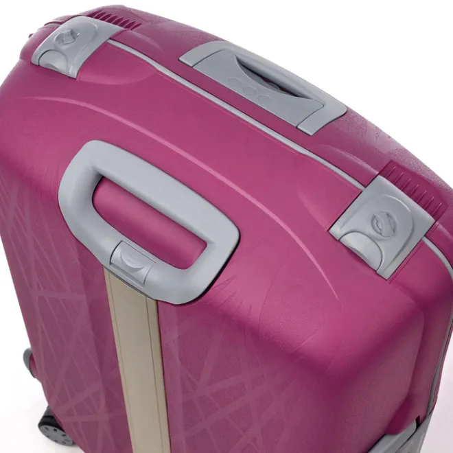 Best Roncato Light 4 Wiel Trolley 68 magenta