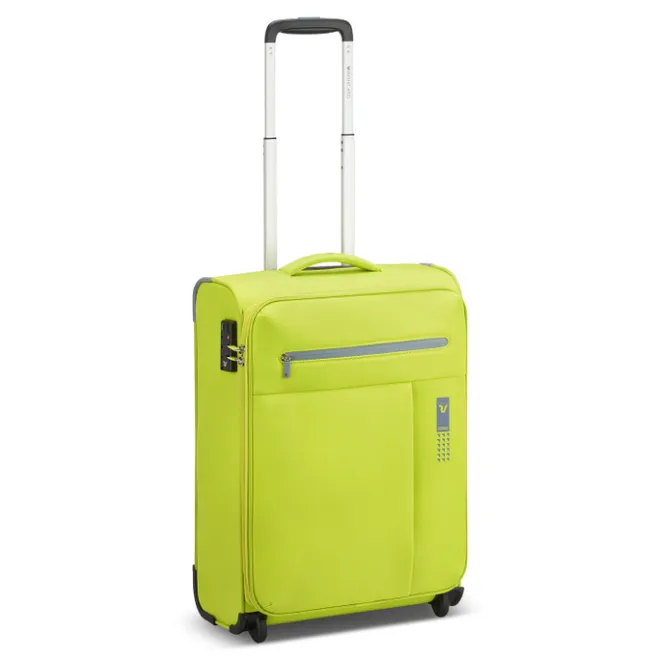 Best Roncato Lite Soft 2 Wheel Cabin Trolley cyber lime