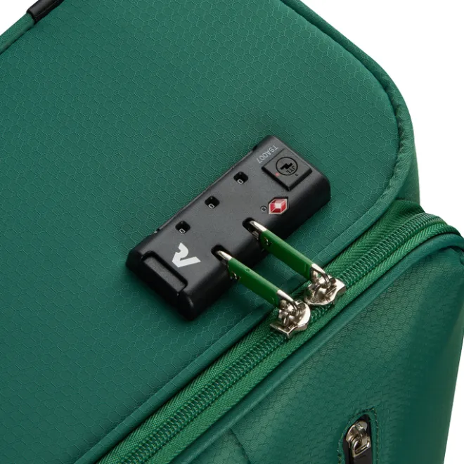 Best Roncato Lite Soft 2 Wheel Cabin Trolley briljant green